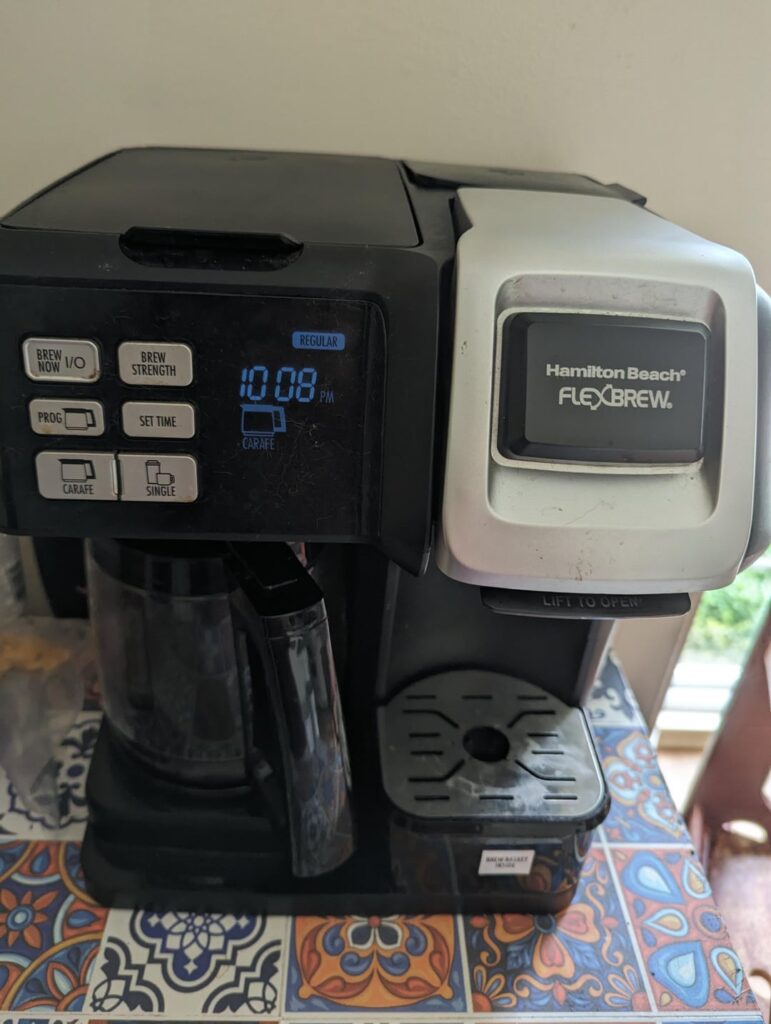 Help! Coins stuck in reservoir (Hamilton Beach flexbrew) Help! Coins stuck in reservoir (Hamilton Beach flexbrew)