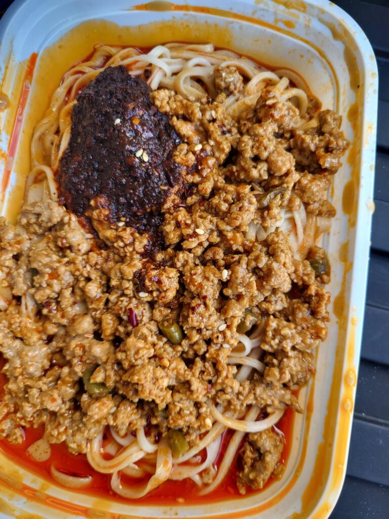 Place called kung fu noodle has some goooooood stuff