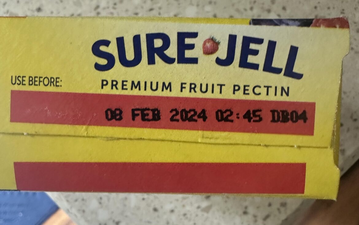 Expired Pectin