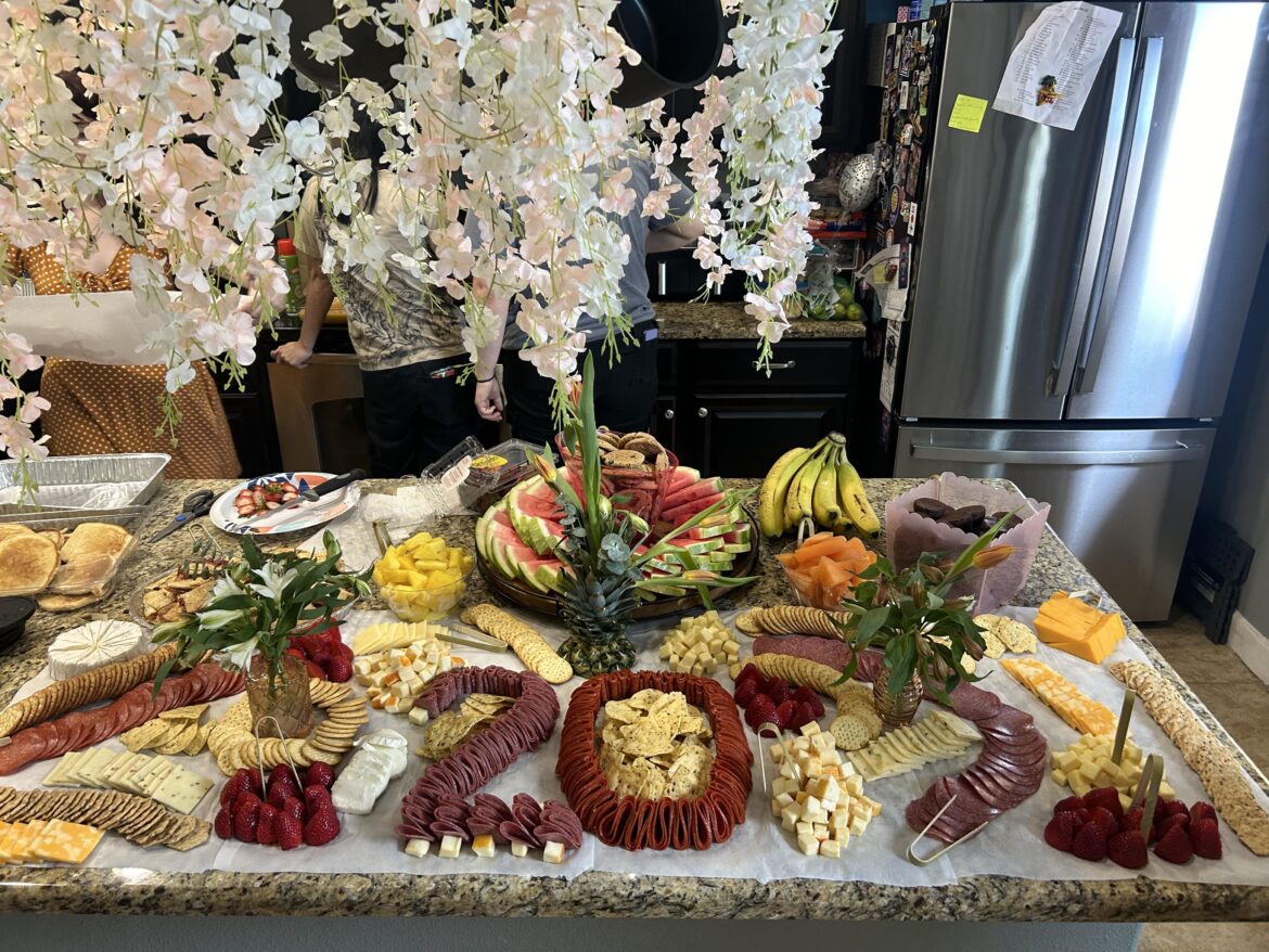 Bday grazing island for my niece