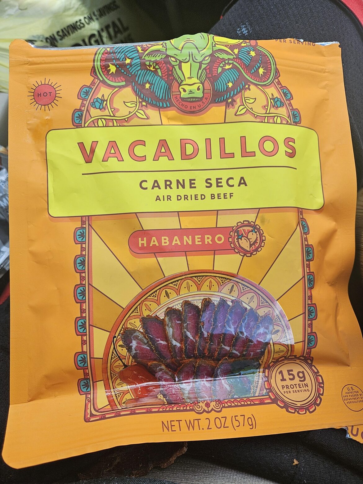 This stuff is insanely good! Best beef jerky I've ever had. Heat is decent too.