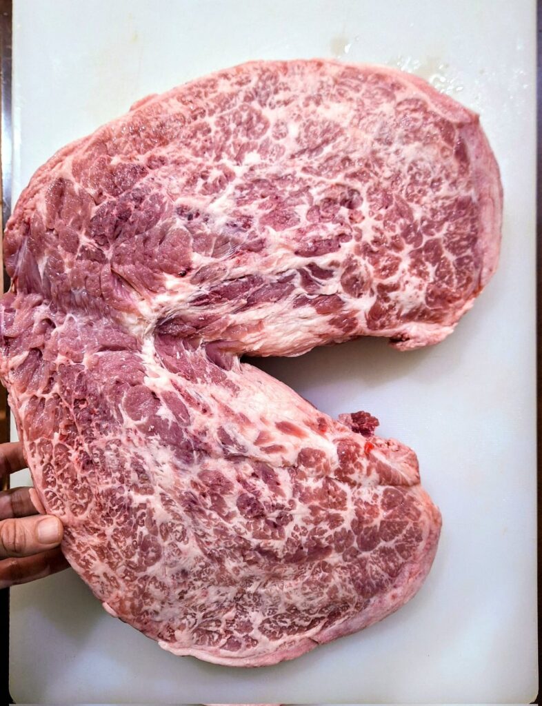 Zebu hump 82°C for 11:30. Used to prepare Вeef Stroganoff quickly