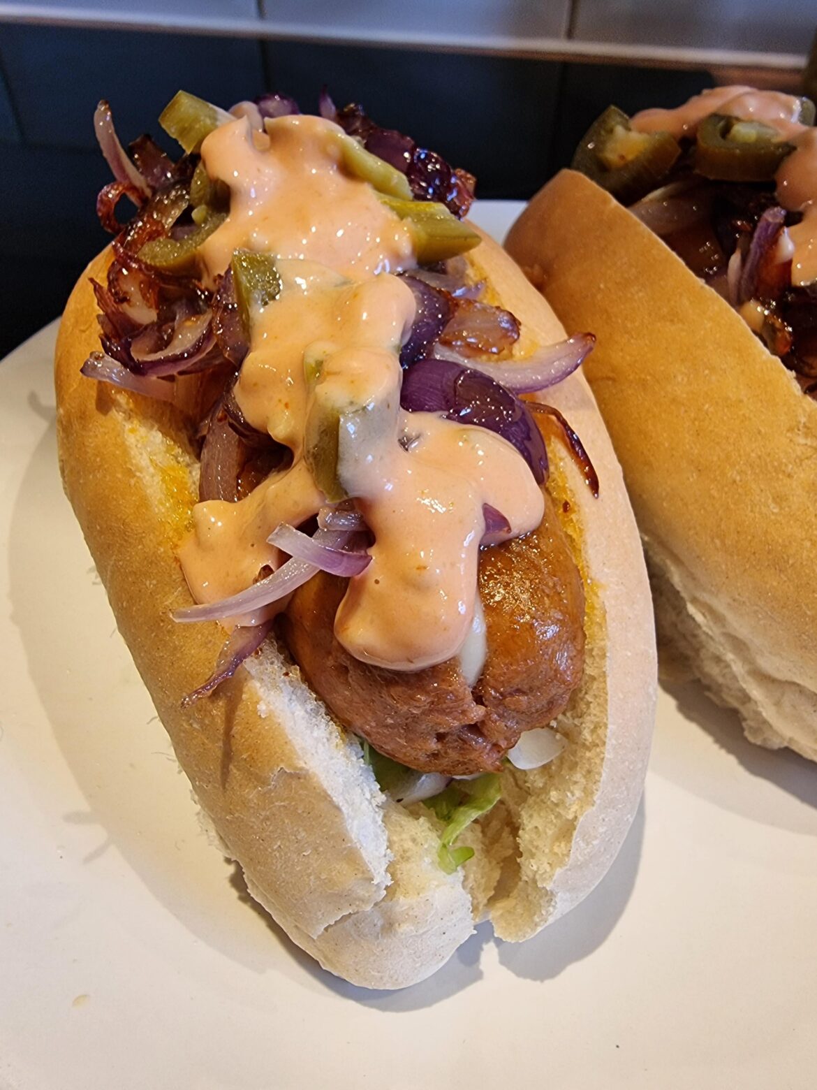 Veggie Loaded Beyond Meat Sausage
