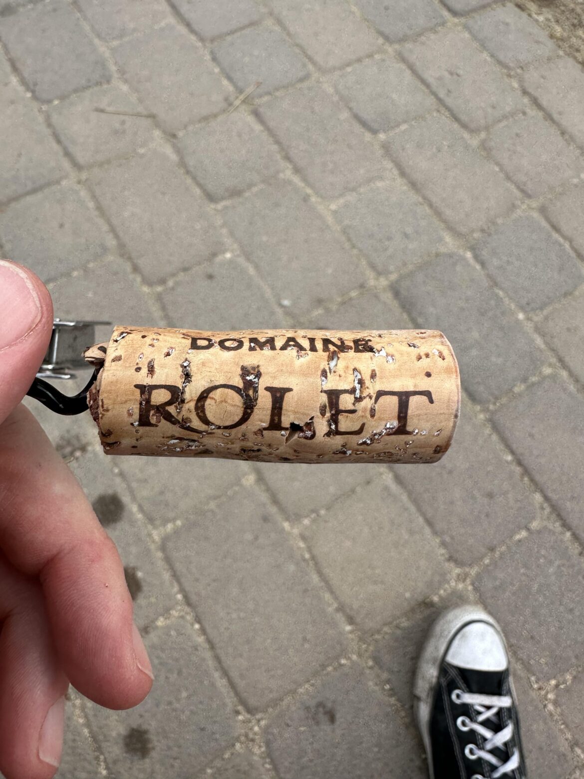 Mold on exterior of whole cork?