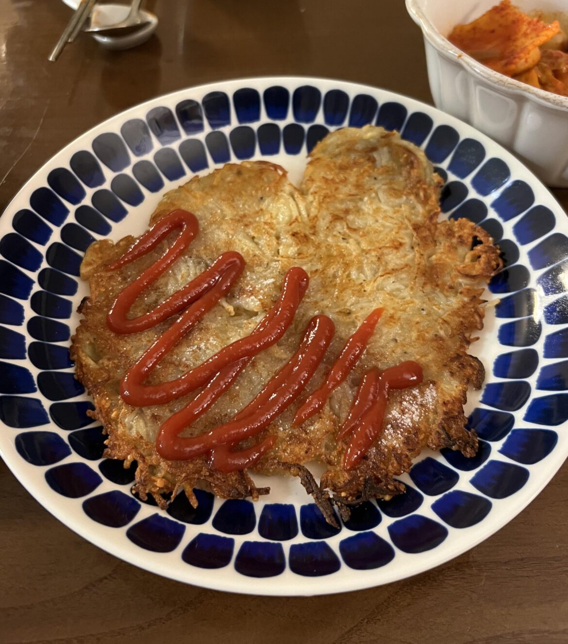 Homemade Gamjajeon(potato pancake)