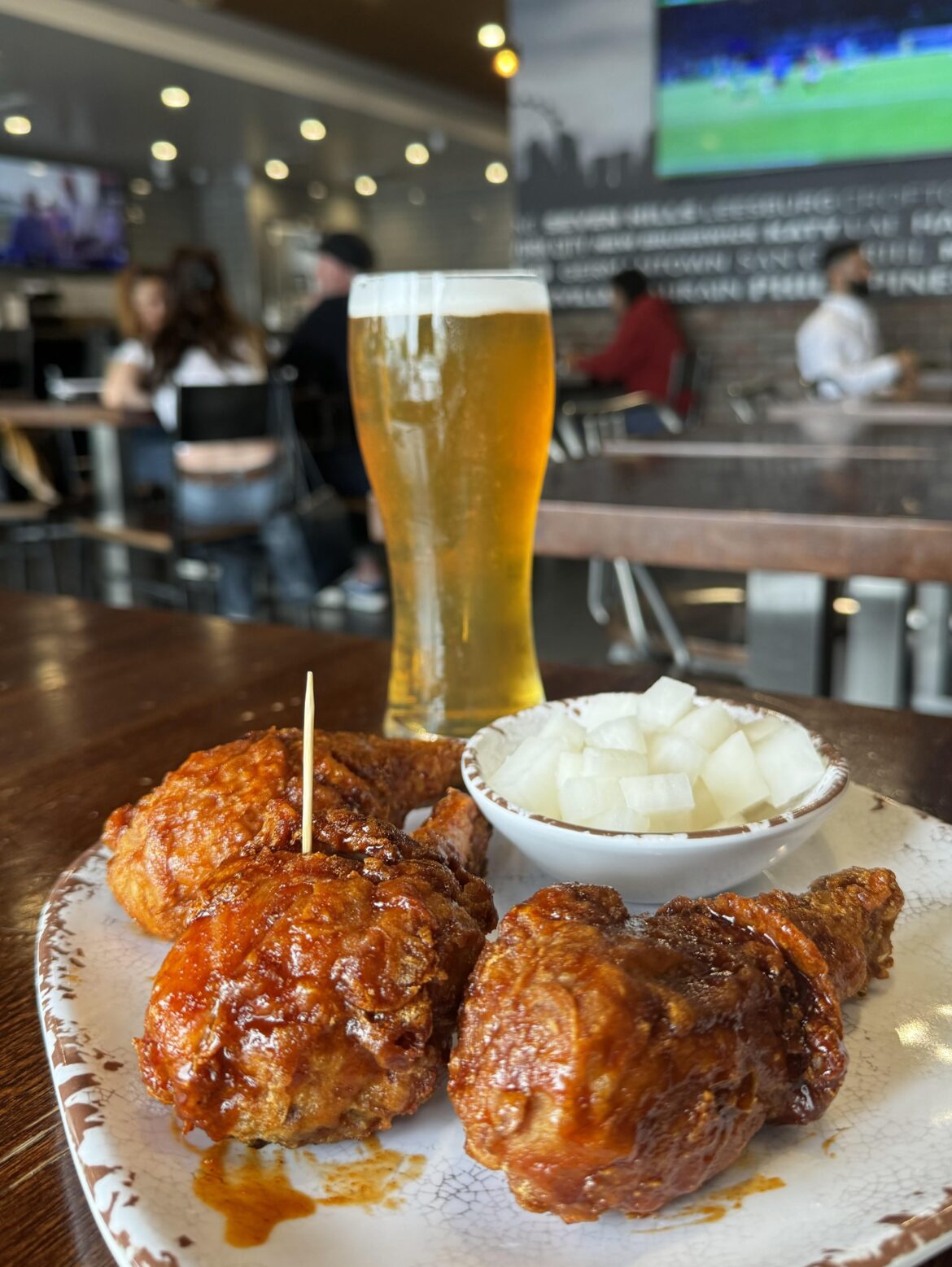 Bonchon kfc lunch + CONMEBOL