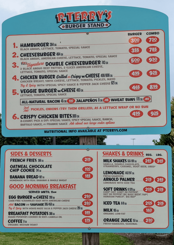 P Terry's prices went up again?