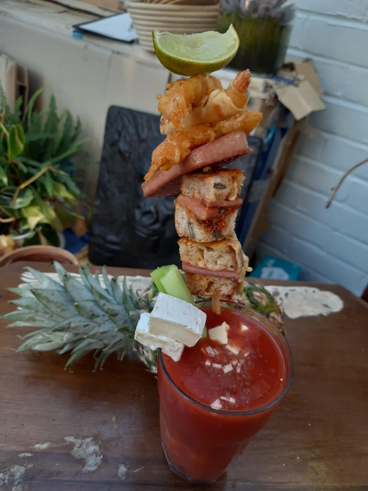 Bloody mary spam boilermaker