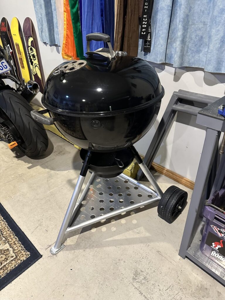 WEBER mods, frame and catcher upgrade…