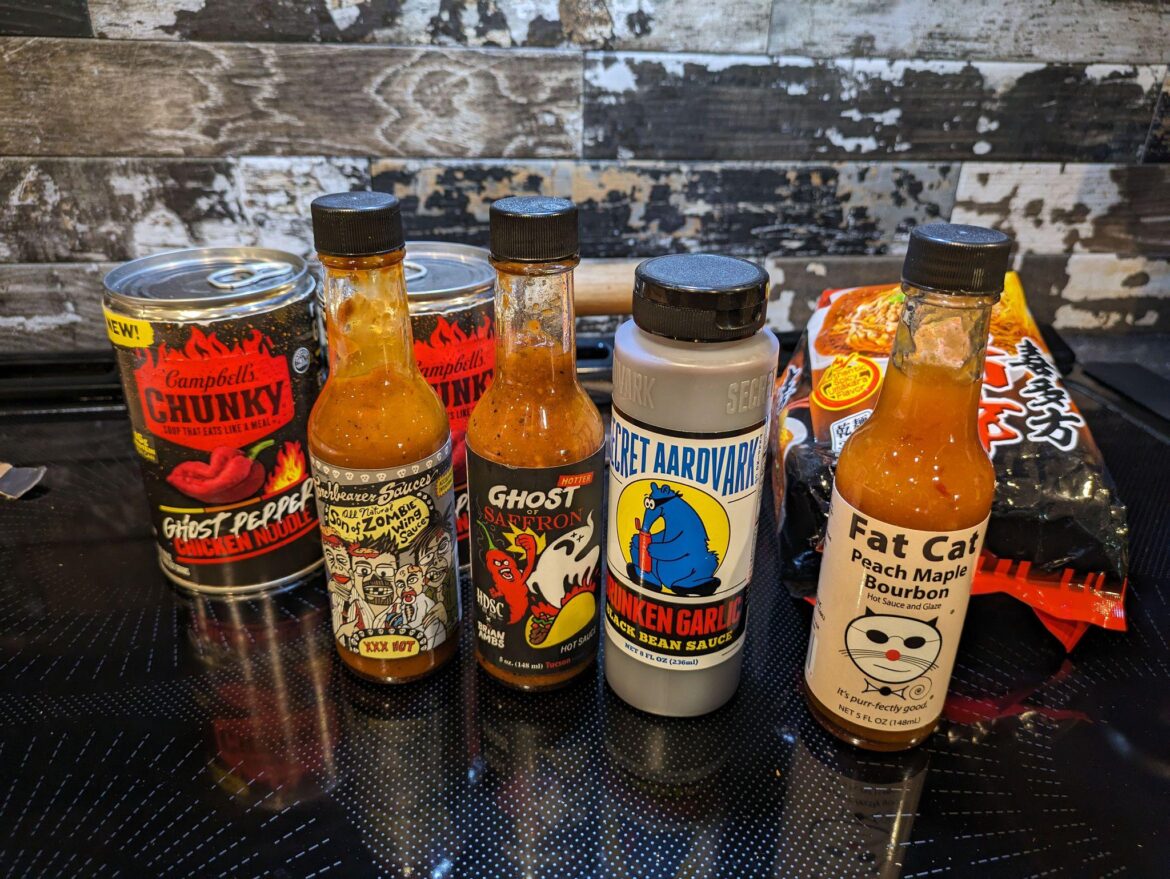 A few new additions to the fridge and pantry.