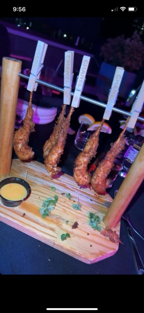 Chanel labeled clothes pins....