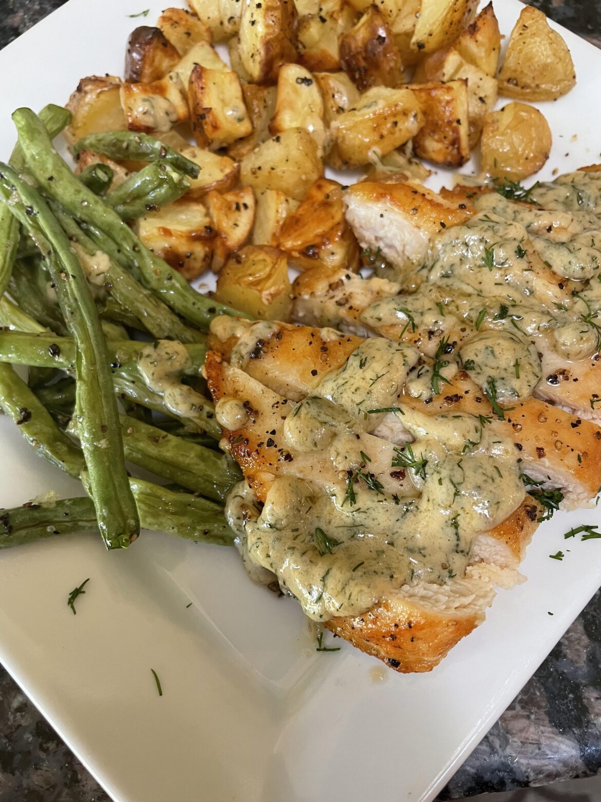 Creamy Dijon Dill Chicken