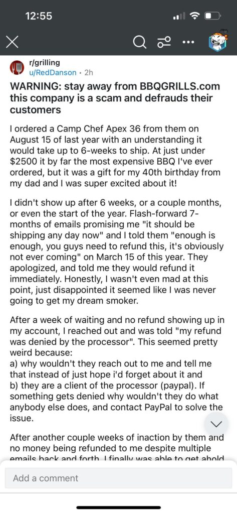 Bbqgrills.com Scam Bbqgrills.com Scam