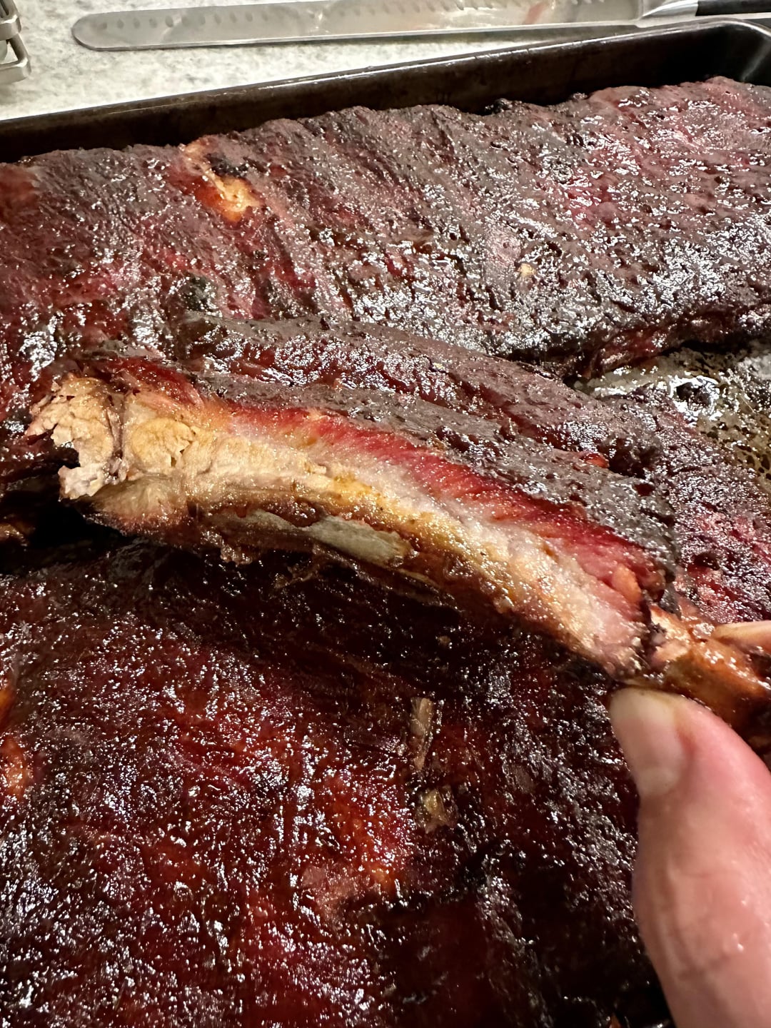 Smoked ribs and Bucee’s BBQ sauce Dining and Cooking