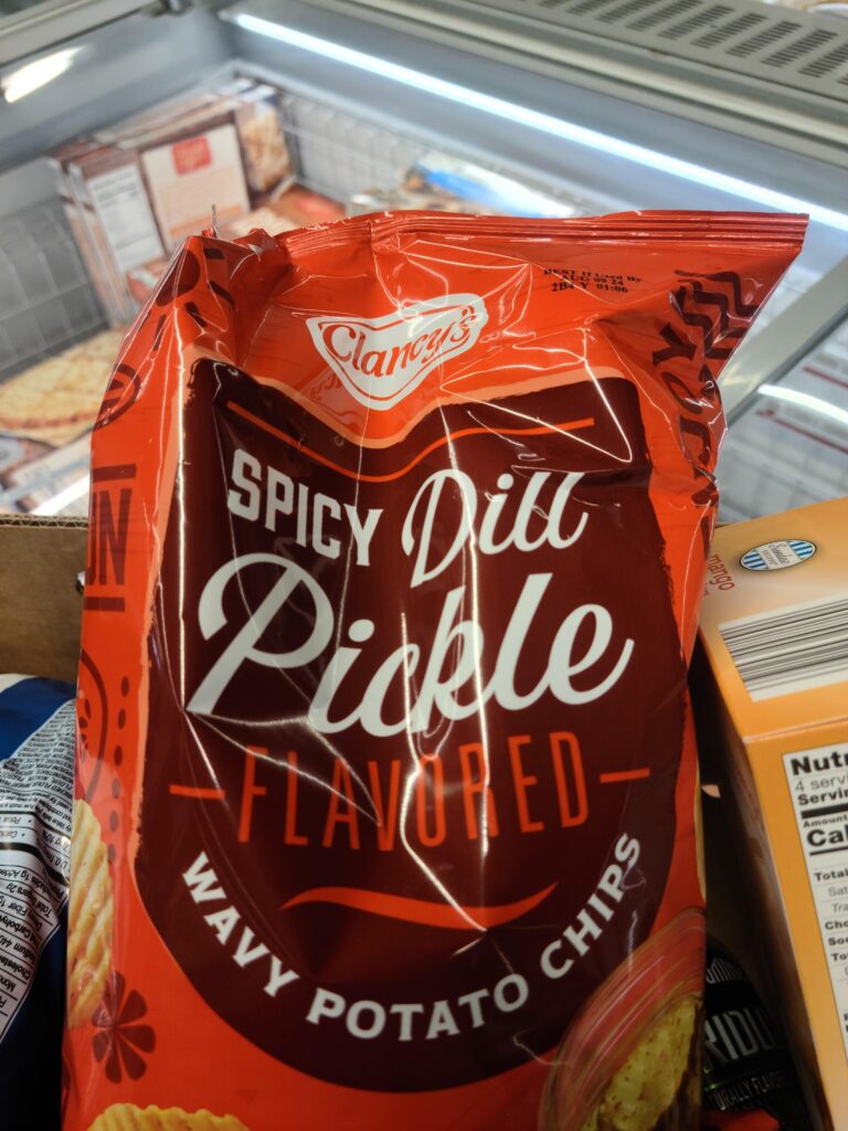 Aldi spicy dill chips