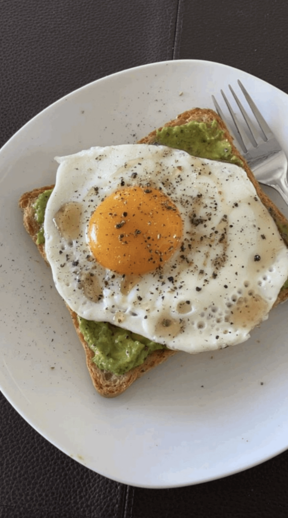 A typical and simple egg for a snack