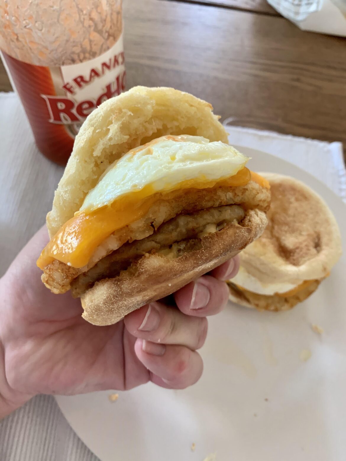 A breakfast sandwich I made 4 yrs ago