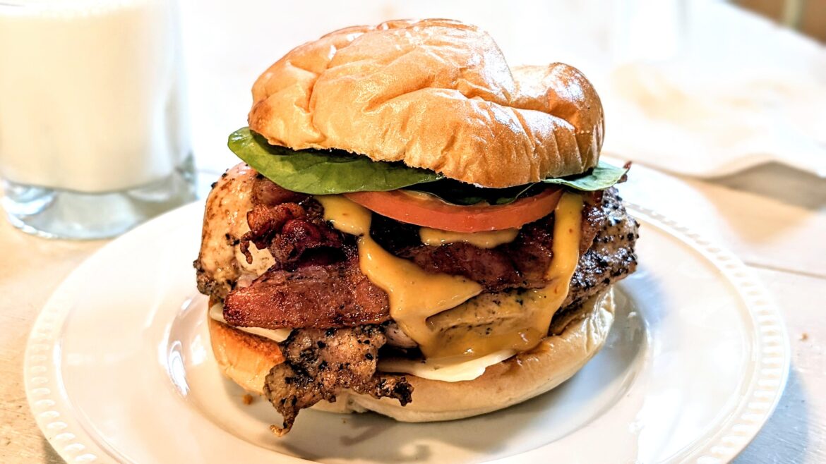 Grilled chicken sandwich