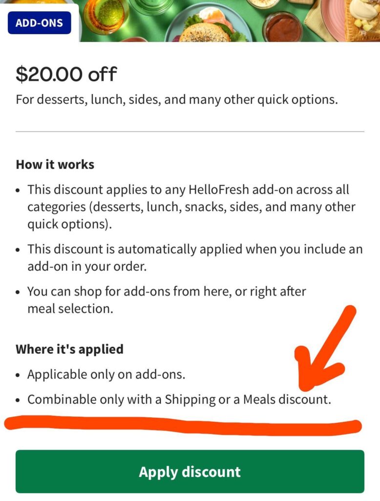 Add-on Discount isn’t Working