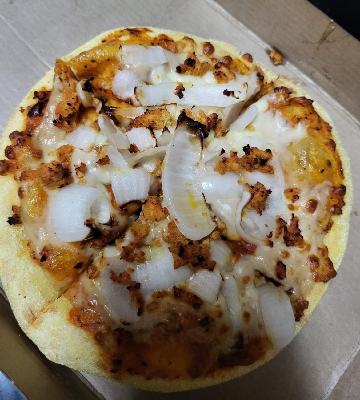 I present to you - “Chicken” Pizza from Dominos…