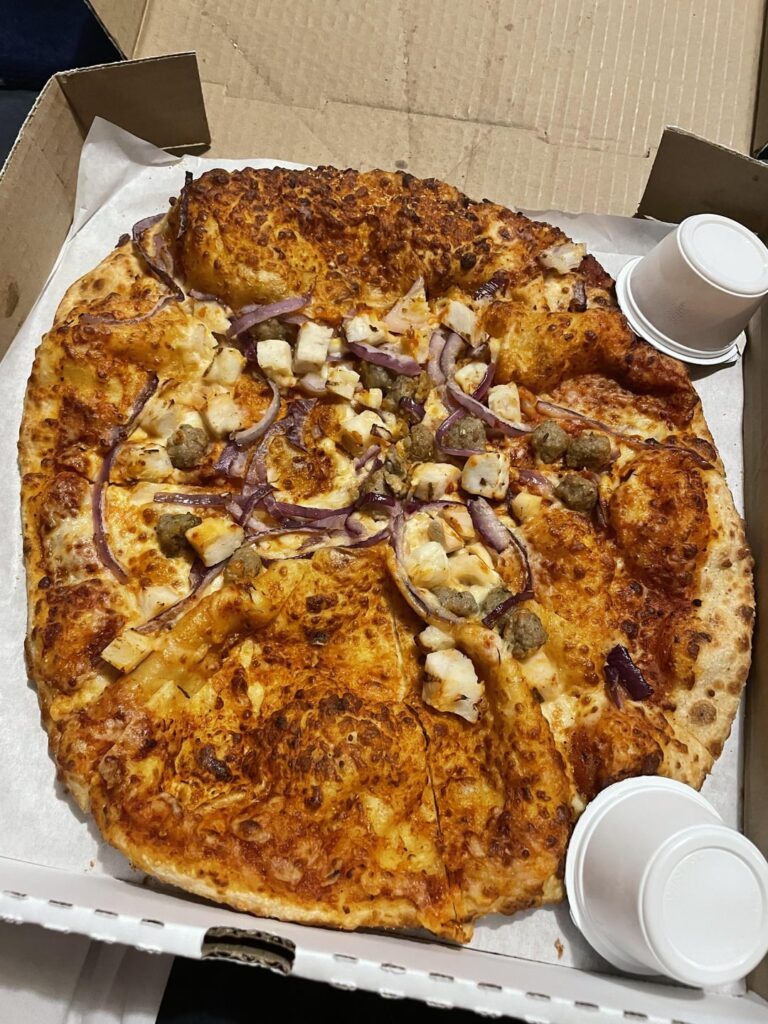 Pizza I had delivered last night. Pizza I had delivered last night.