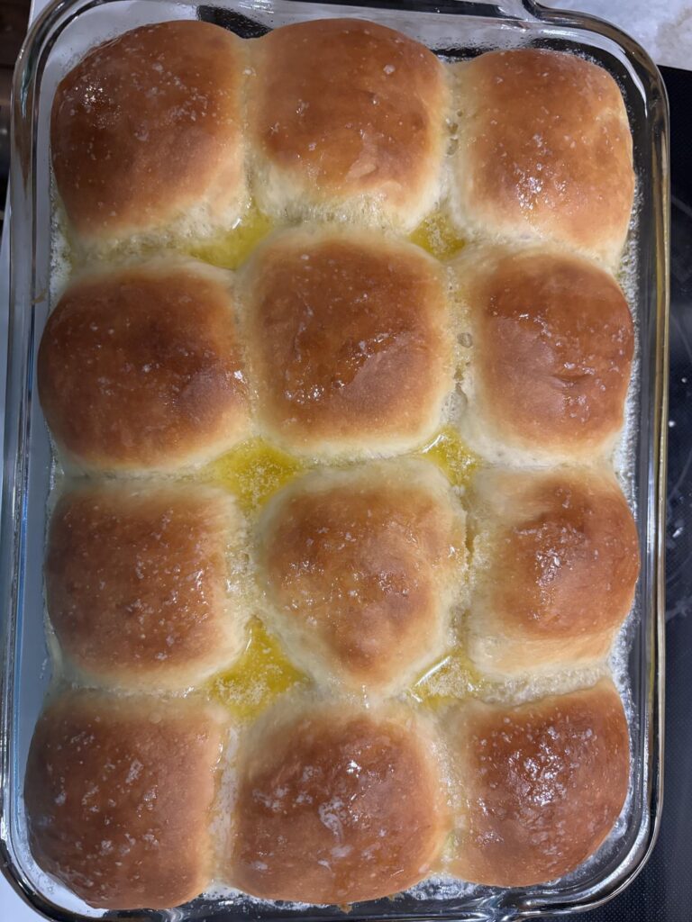 Sourdough discard rolls