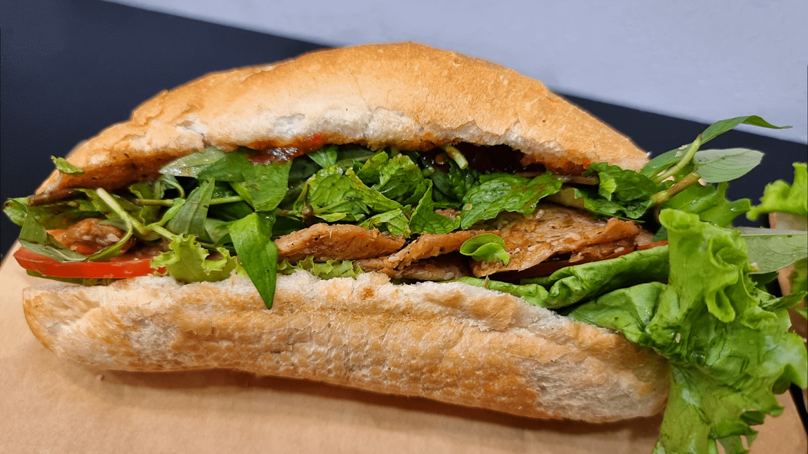 Smoked Tofu with Veg, Chillies, Peanut Butter, Black Garlic Bean Sauce and Spicy Chilli Jam!