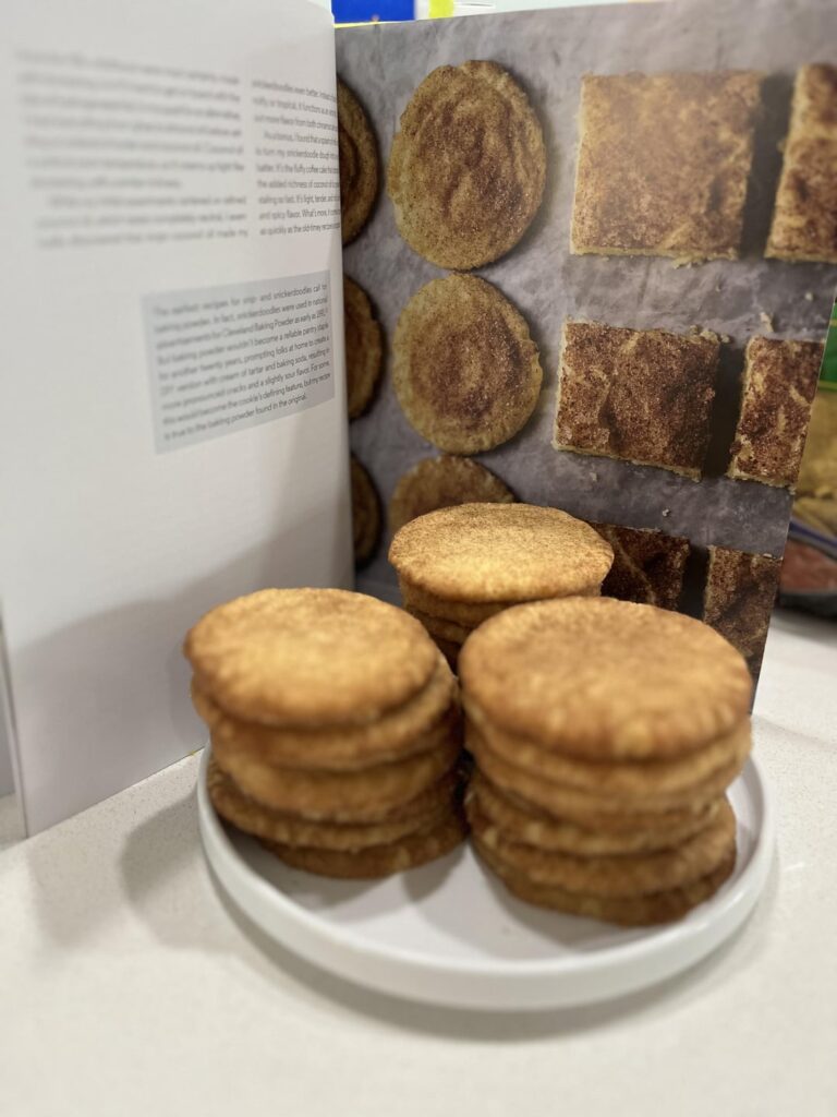 Snickerdoodles and Strawberries and Cream