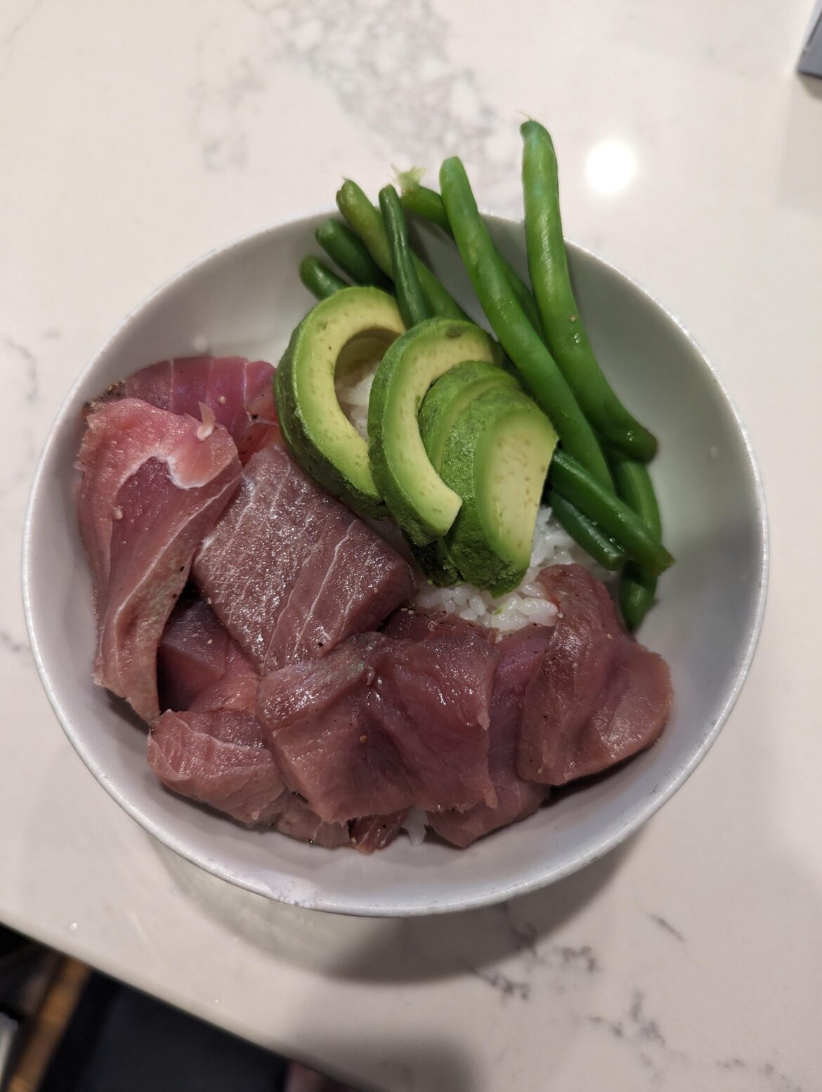 Sous Vide Tuna "Tekkadon" style