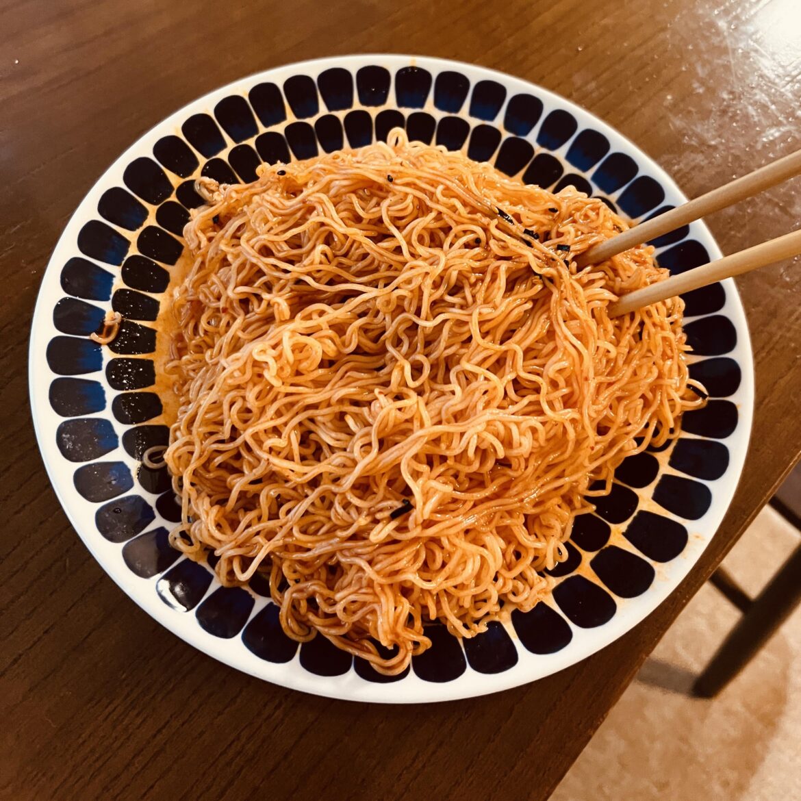 How many Ramyeon do you usually have at a time?