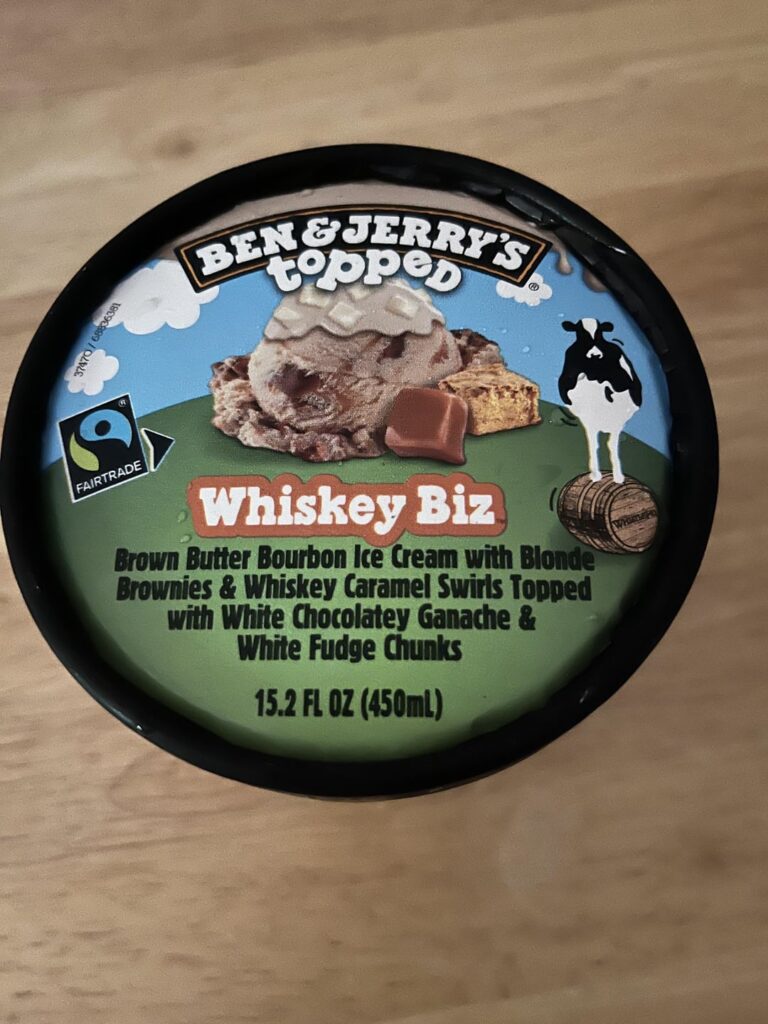 Ben & Jerry’s Whiskey Biz
