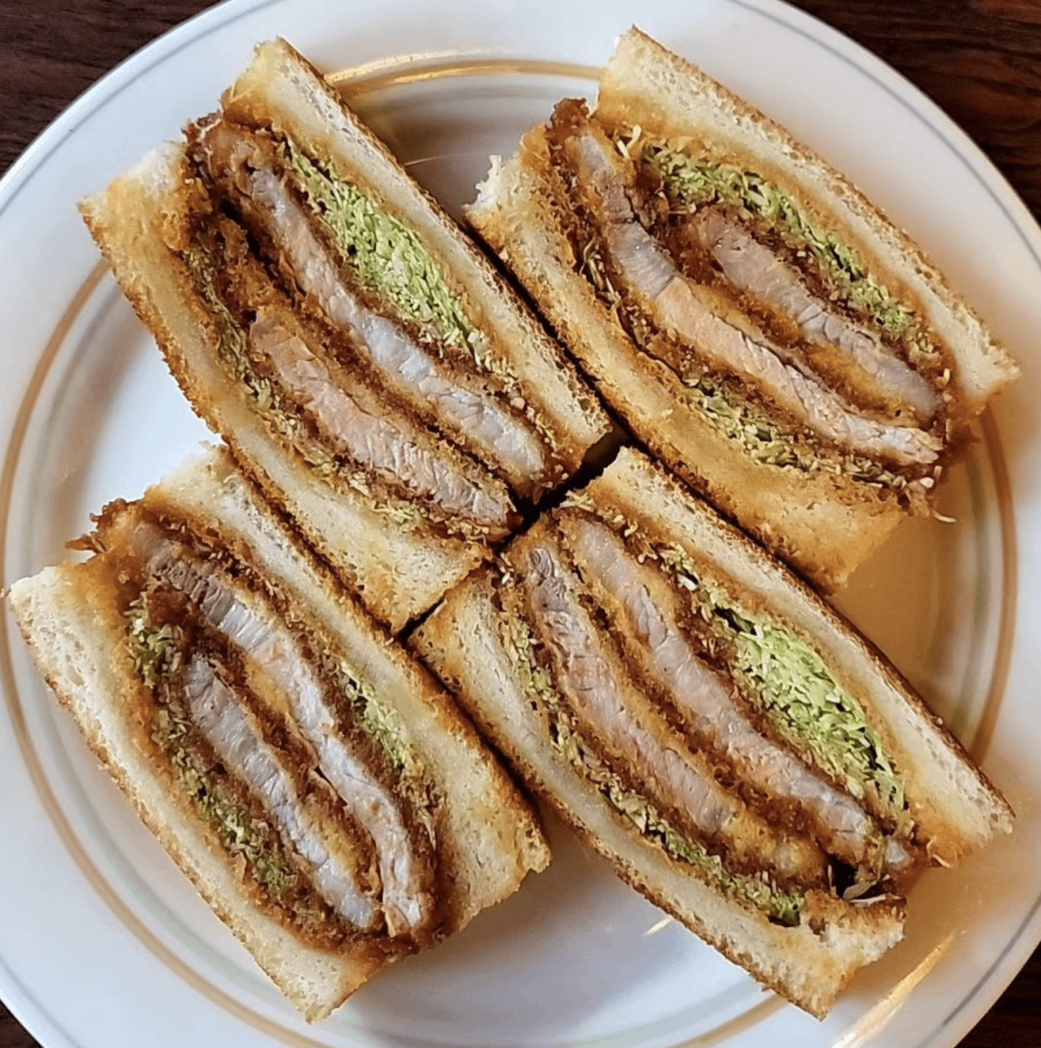 Original roast pork cutlet sandwich
