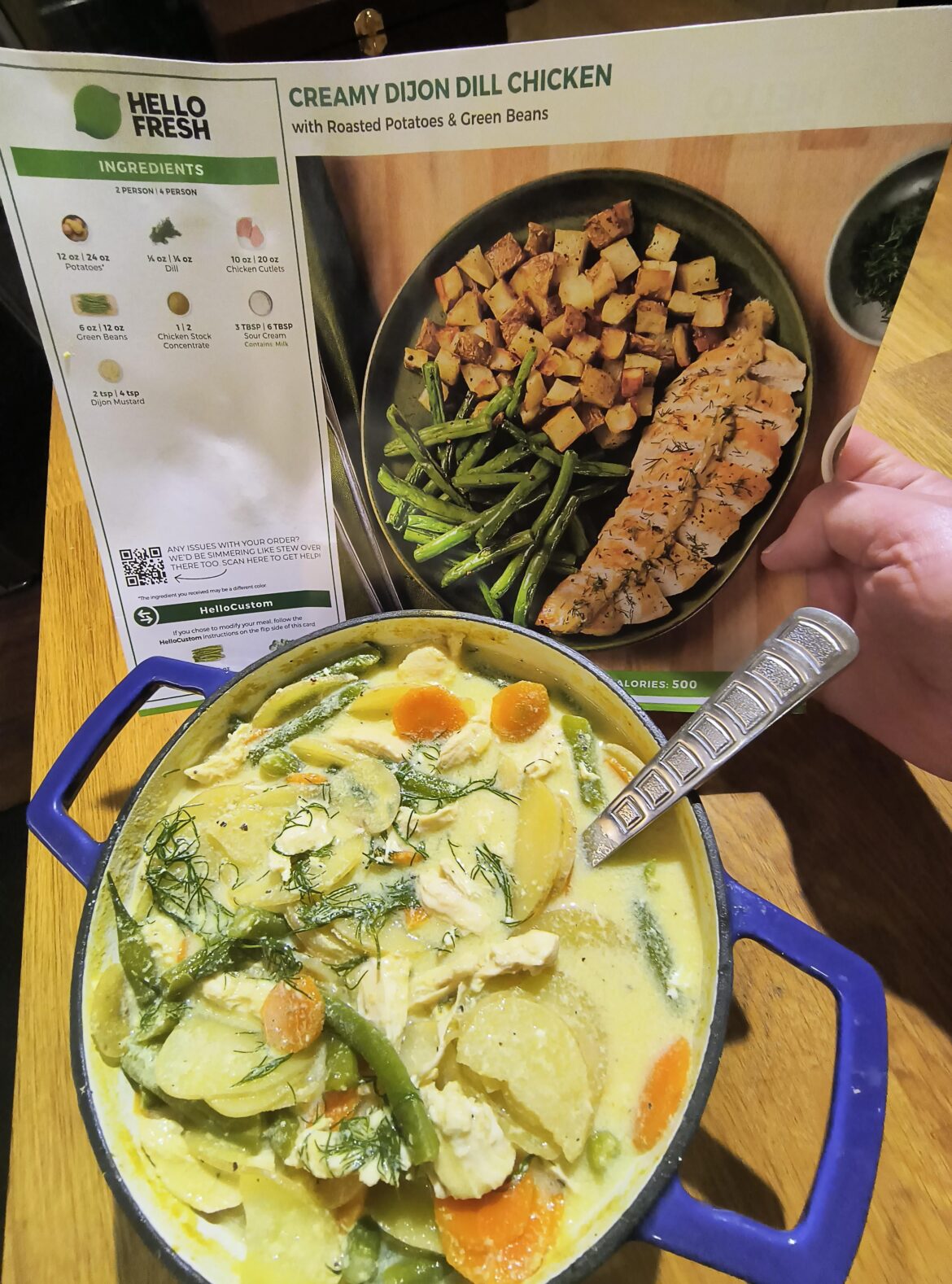 It was cold and rainy here and I wasn't in the mood for another sheet pan of roasted vegetables.