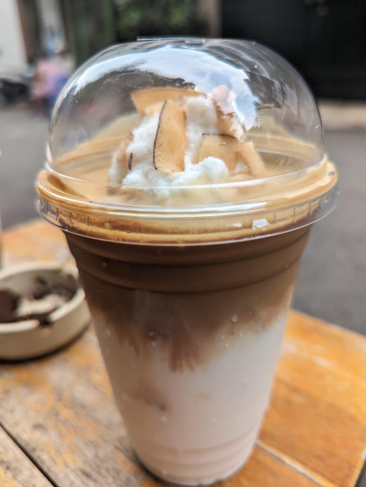 Coconut coffee pt. 2 at Một Chiếc Cà Phê in Ho Chi Minh City
