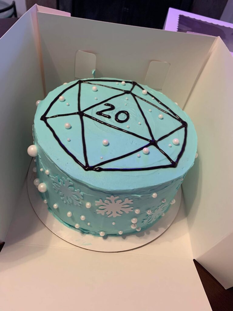 I made a D&D cake