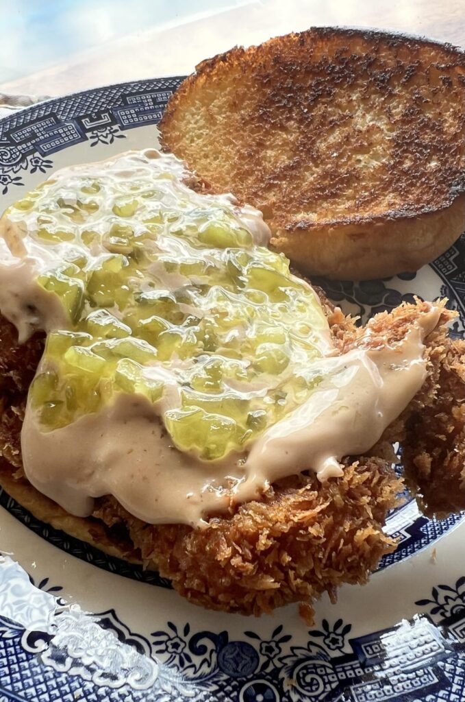 Panko Fried Chicken Sandwich