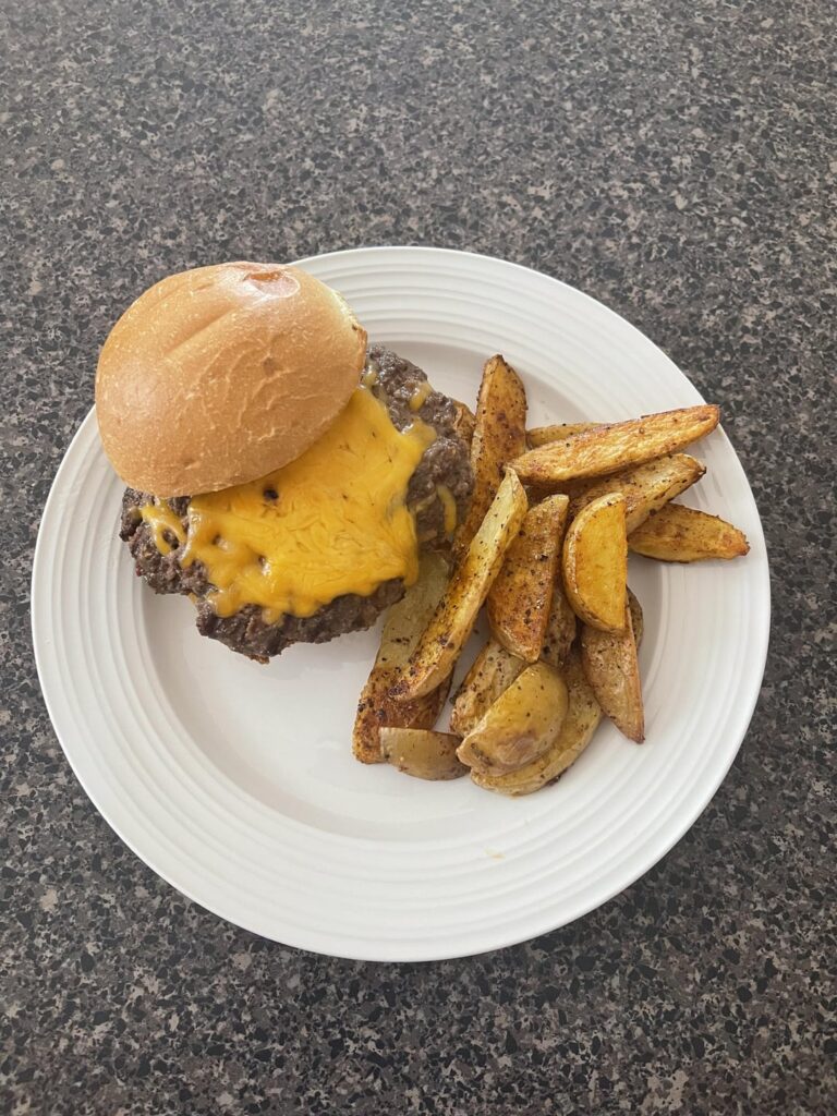 Sweet Bourbon Cheddar Burgers…Review Below ⬇️