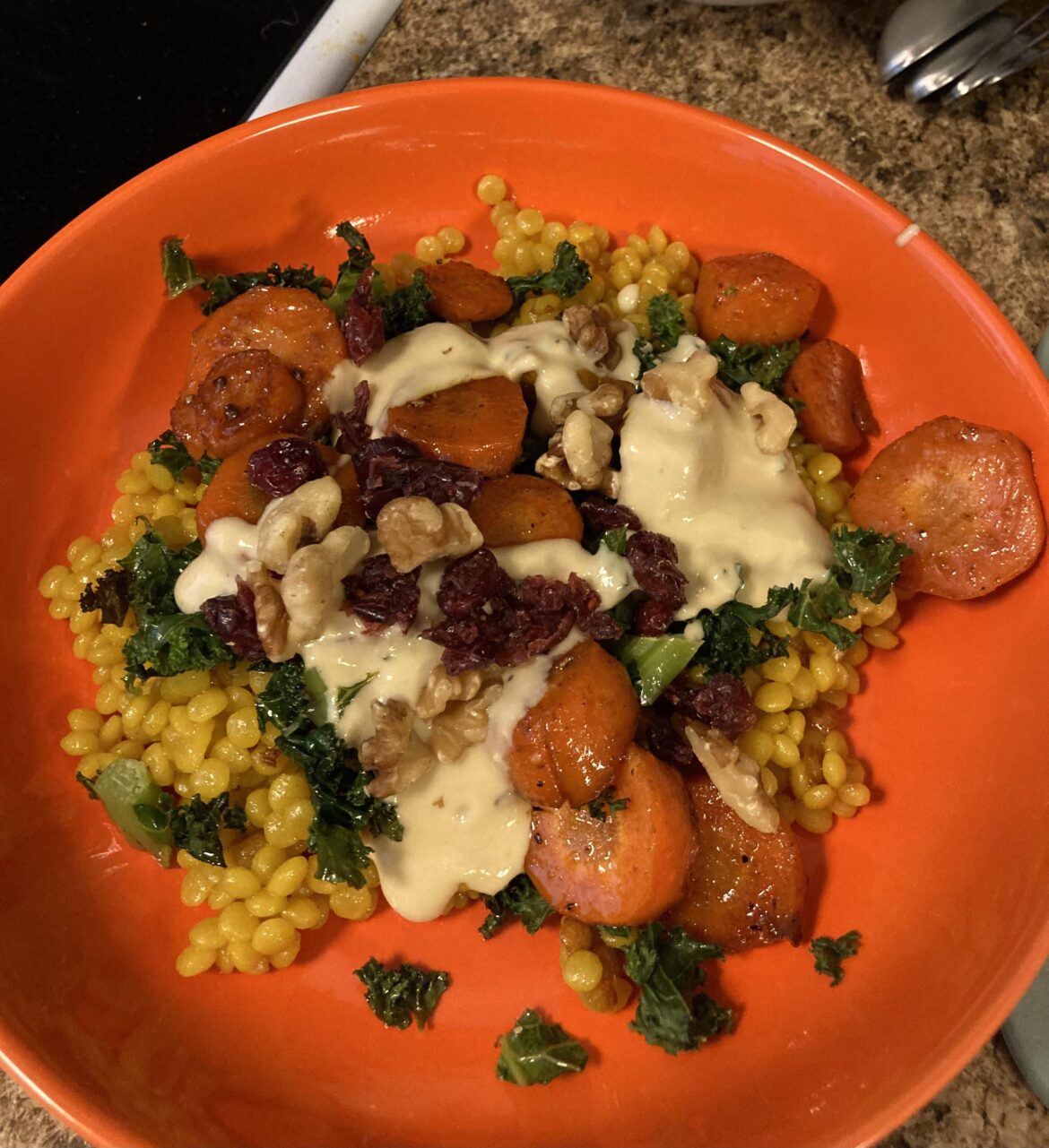 Vegan Maple Carrot Power Bowl