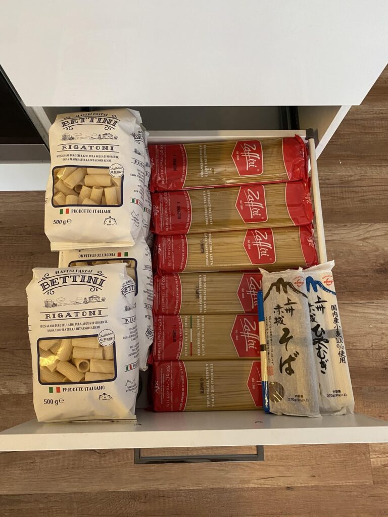 I refueled my Pasta Storage 🍝