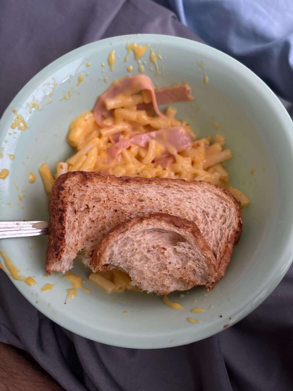 My roommate decided to make me food