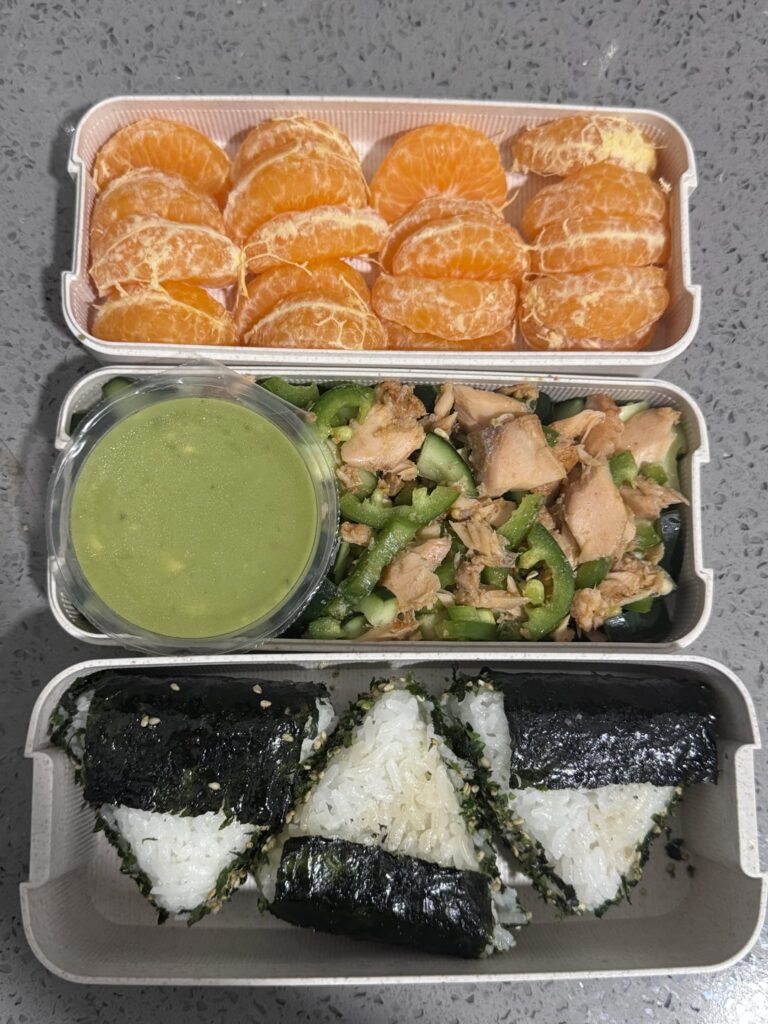 Recent bento lunches