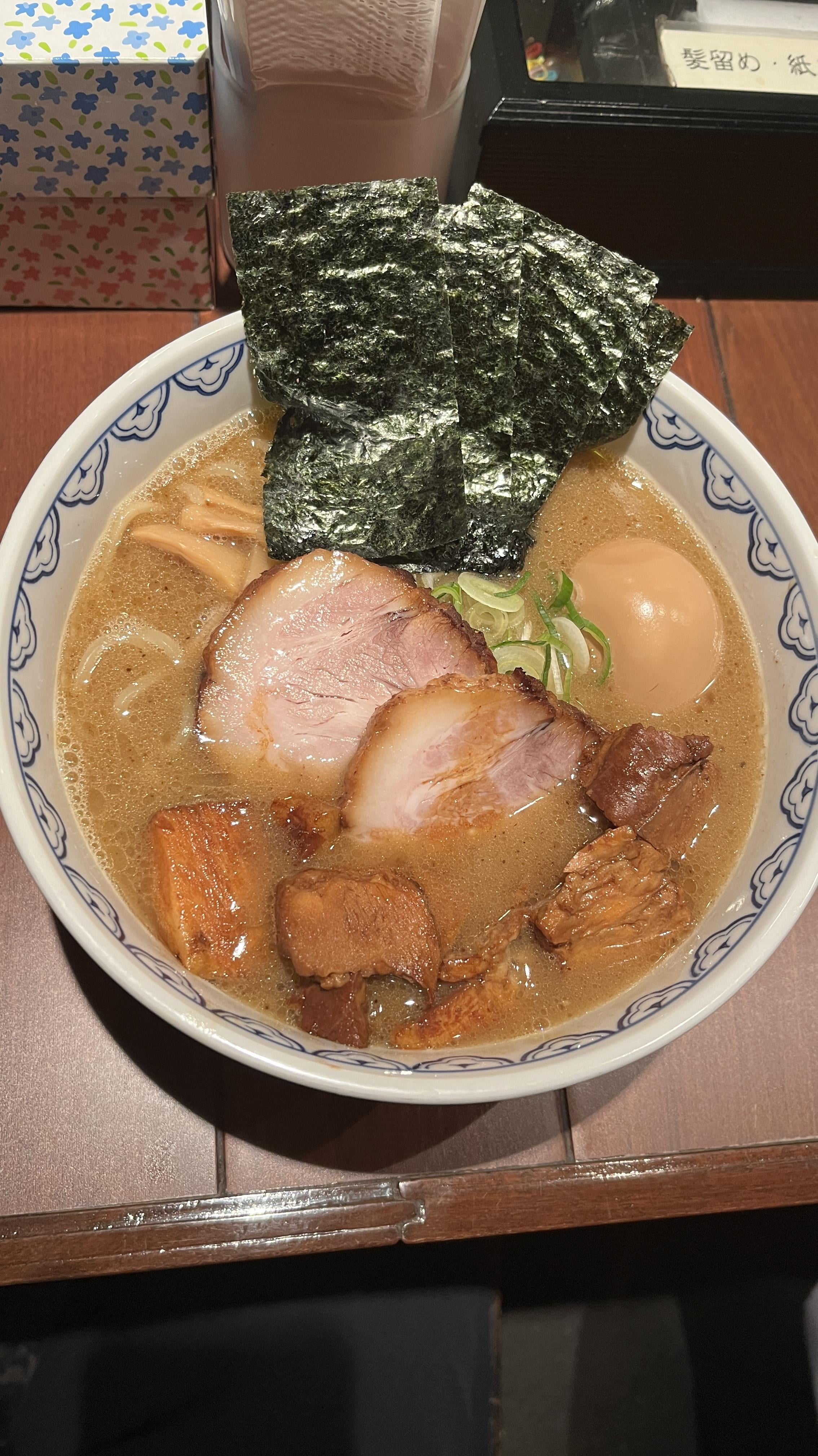 First time trying traditional ramen when i was traveling for business