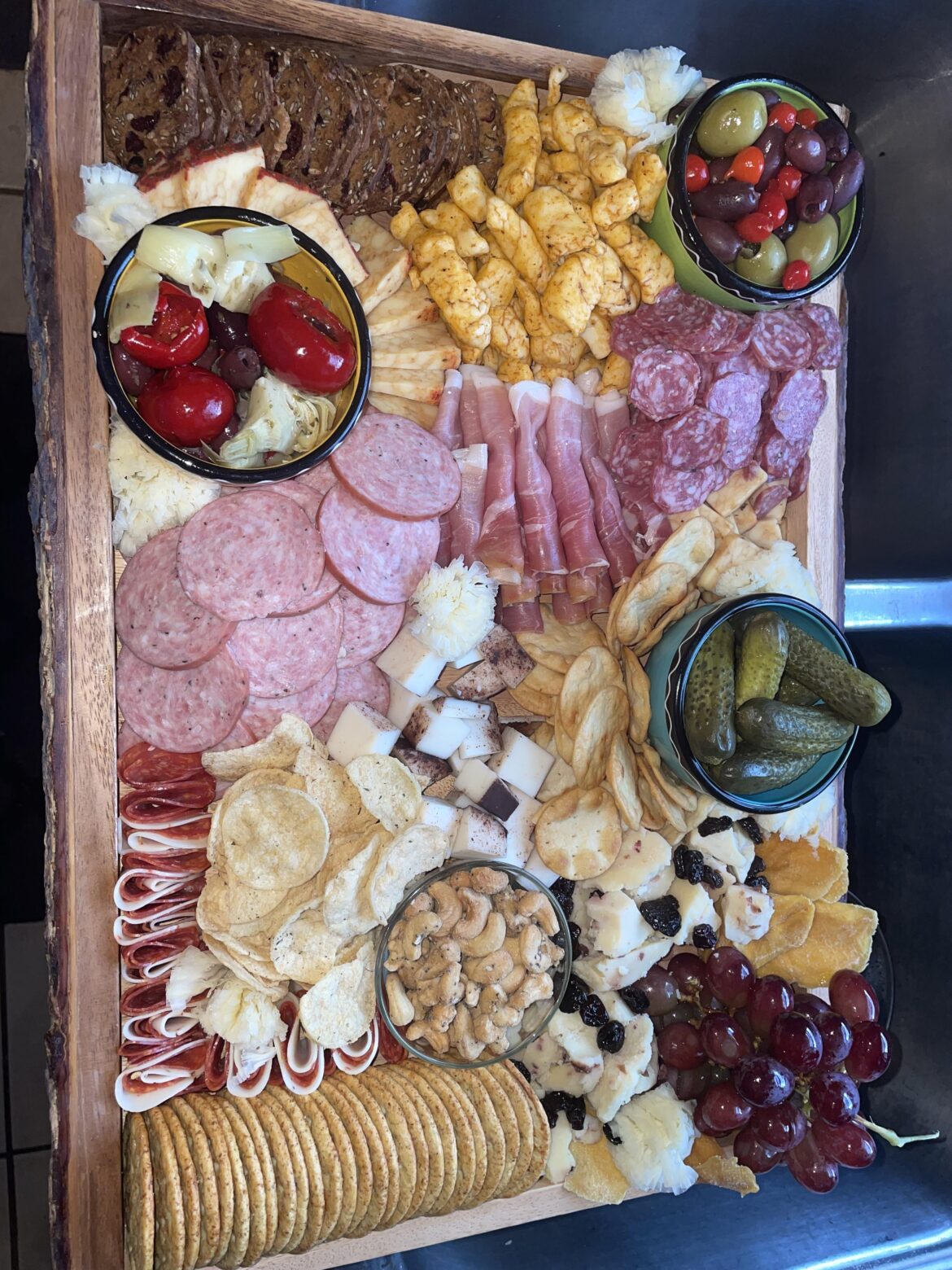 First board outside of work