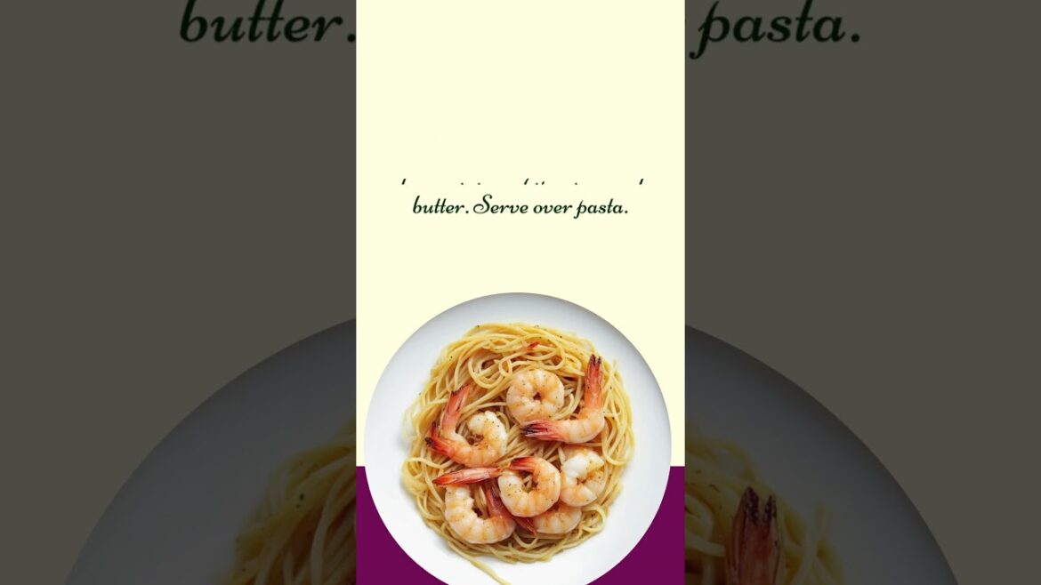 Lemon Garlic Shrimp Scampi