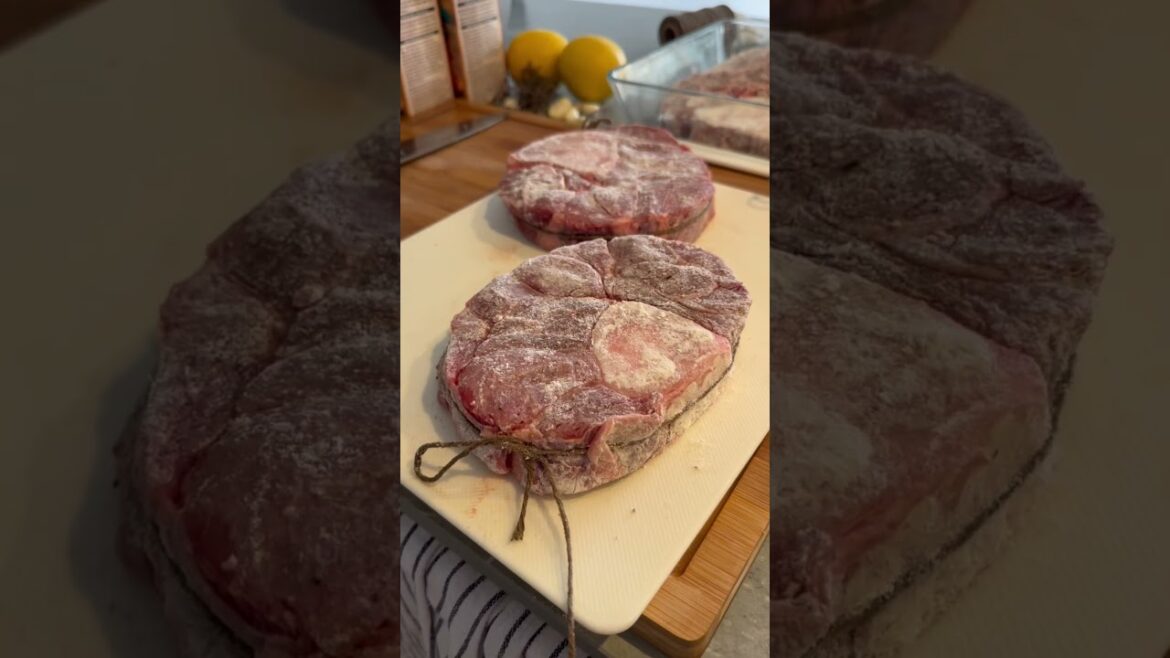 Traditional Italian Osso Buco. Prequel