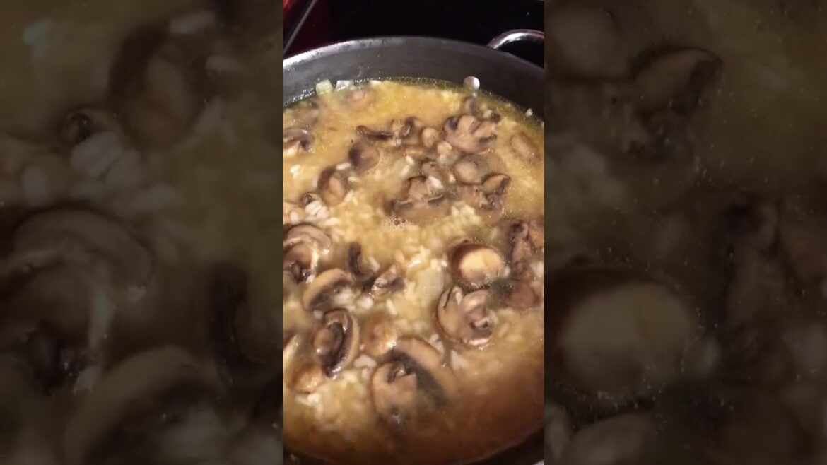 Marsala Risotto, rainbow!￼