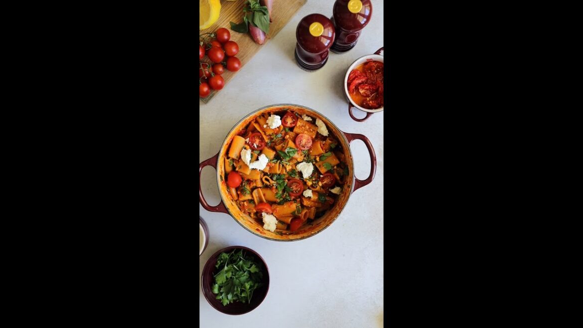 Massa de Tomate Seco e Ricotta Massa de Tomate Seco e Ricotta