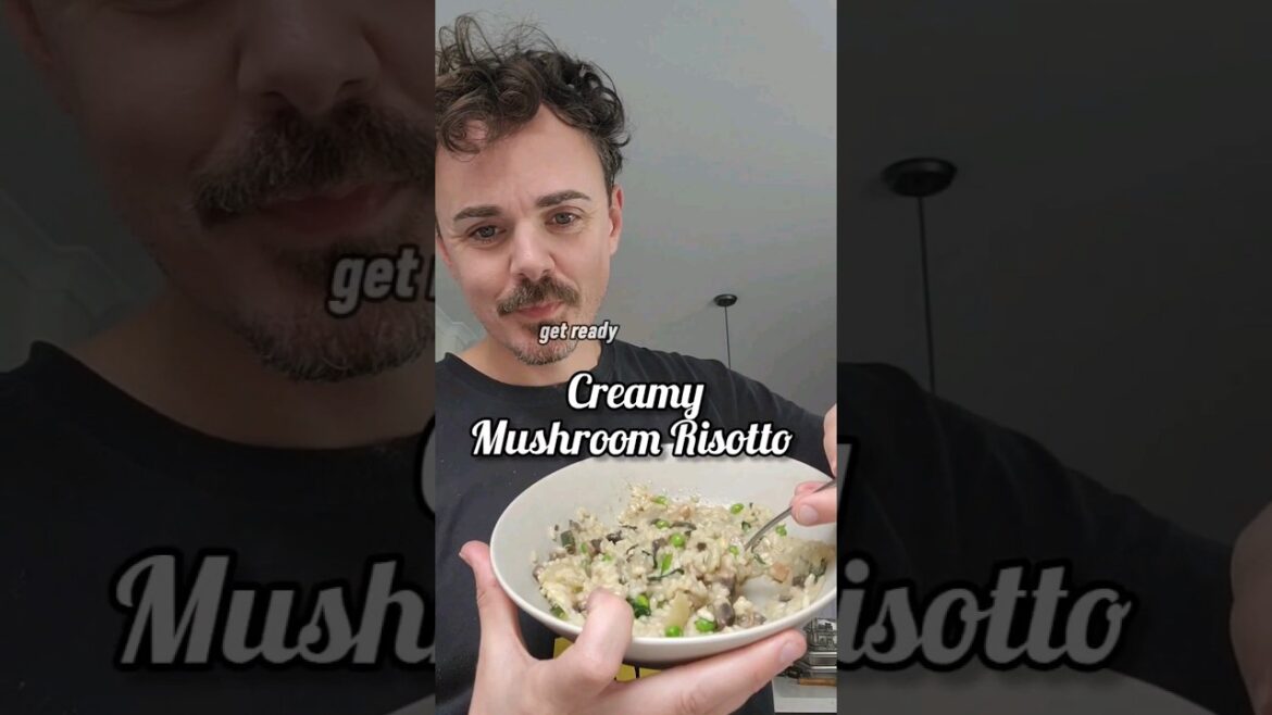 Creamy Mushroom Risotto #mushroom #veganfood #mushroomrisotto #veganmushroomrisotto #vegan #food Creamy Mushroom Risotto #mushroom #veganfood #mushroomrisotto #veganmushroomrisotto #vegan #food