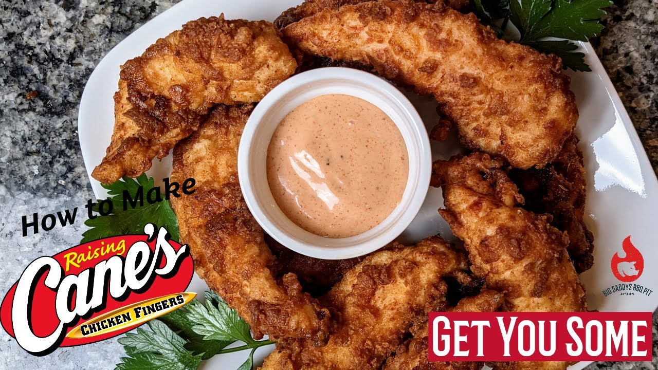 How To Make Raising Canes Chicken Fingers at Home Raising Canes Sauce Copycat Easy and So