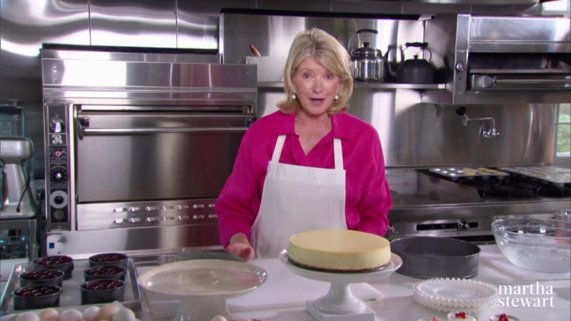 Martha Stewart’s Secret to the Best New York Cheesecake | Martha Bakes | #Shorts